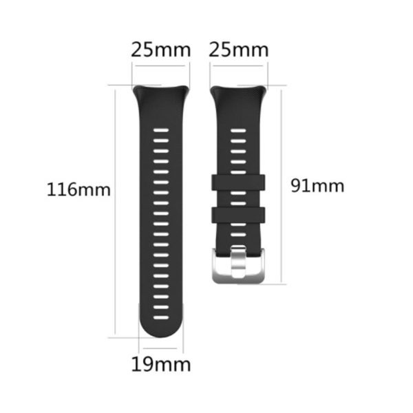 FocusFit Textured Silicone Strap 20 mm for Garmin Forerunner 45/45S - Image 5
