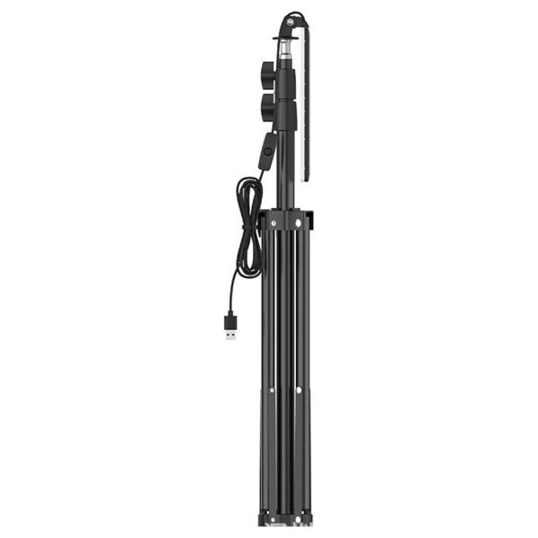 FocusOutdoor® Portable 1.8m Telescopic Tripod Light for Camping - Image 5