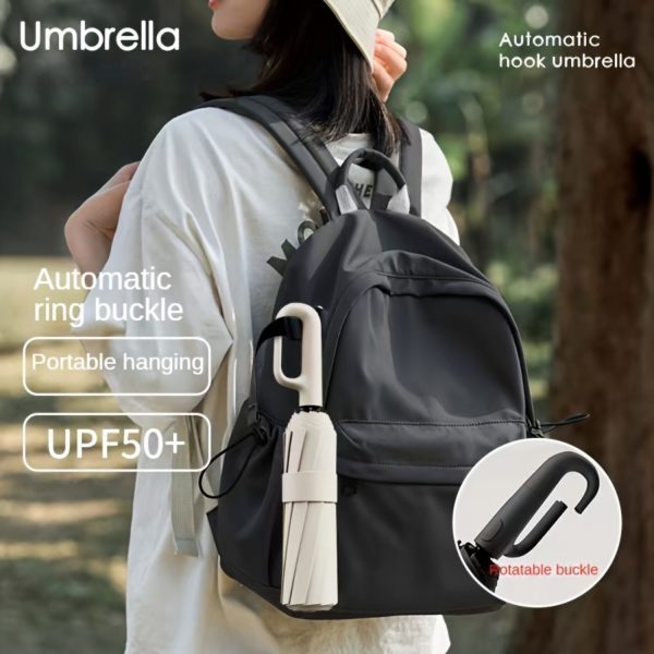FocusOutdoor® Windproof Automatic Oversized Golf Folding UV Umbrella 138cm - Image 10