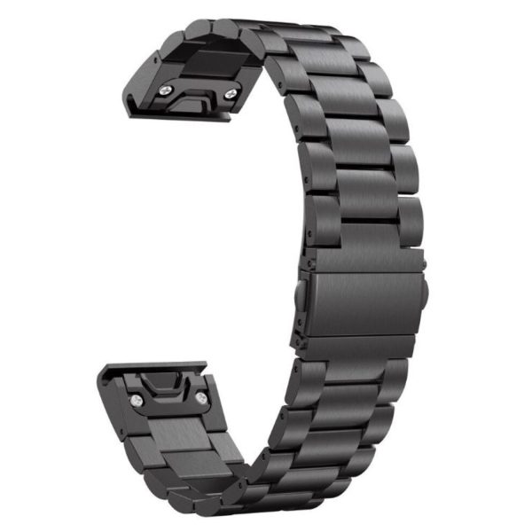 FocusFit® Stainless Steel Strap for Garmin Fenix 5X/6X/7X 26mm - Image 3
