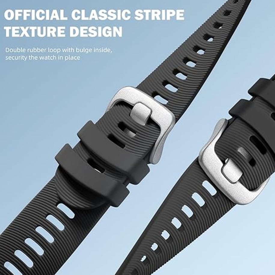 FocusFit® Silicone Strap for Garmin Forerunner 645/245/Vivoactive - Image 3