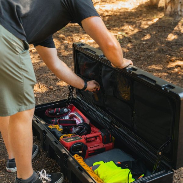FocusOutdoor® 85L Heavy-Duty Waterproof Overlanding Roof Storage Cargo Box - Image 8