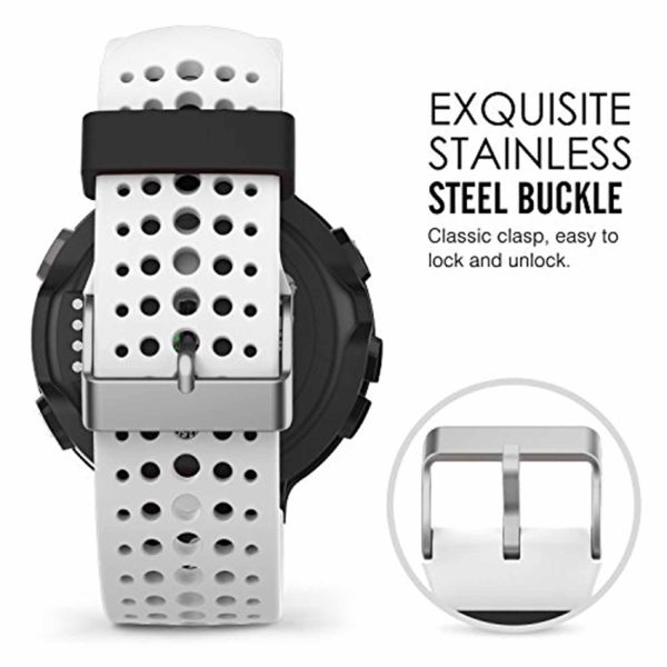 FocusFit® Silicone Strap for Garmin Forerunner 220 / 735XT – 22 mm - Image 3
