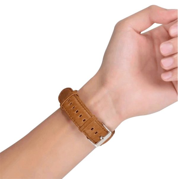FocusFit® Garmin Venu & Vivoactive 3 20mm QuickRelease Leather Strap - Image 8