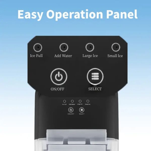 FocusOutdoor® Portable Countertop Ice Maker 1.4L - Image 4