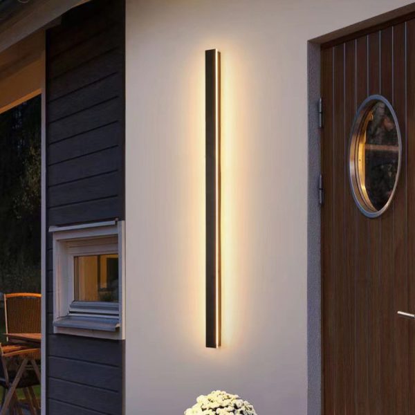 FocusLights® Modern Minimalist 1.2m 26W Warm White Wall Light - Image 6