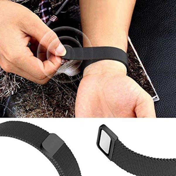 FocusFit® 22mm Mesh Stainless Steel Strap for Samsung Gear S3 - Image 7