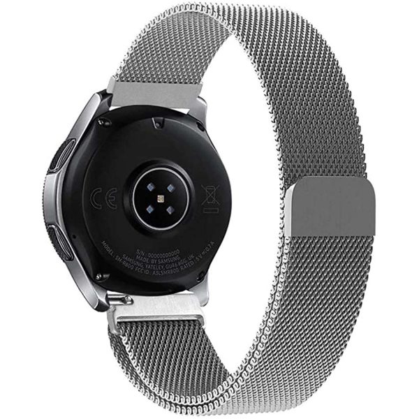 FocusFit® 22mm Mesh Stainless Steel Strap for Samsung Gear S3 - Image 12