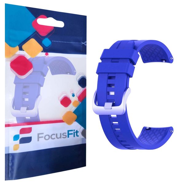 FocusFit® Huawei GT 4 46mm Samsung Gear S3 Universal 22m Silicone Strap - Image 7