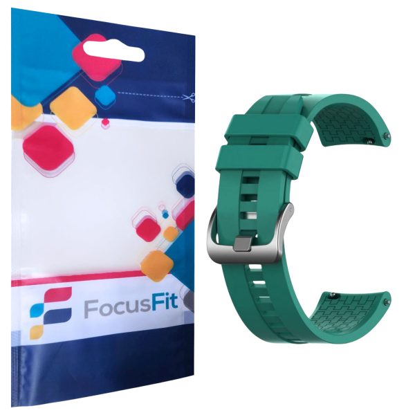 FocusFit® Huawei GT 4 46mm Samsung Gear S3 Universal 22m Silicone Strap - Image 10