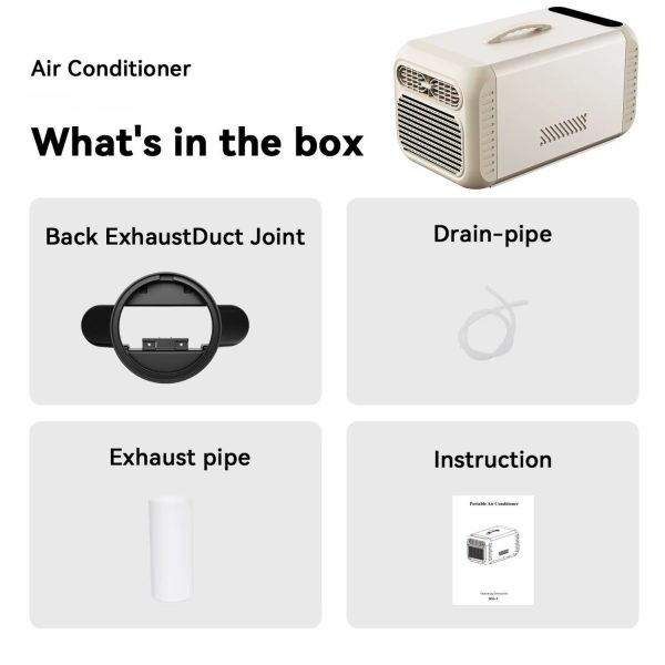 FocusOutdoor® 2300BTU Portable Camping Air Conditioner with Remote - Image 9