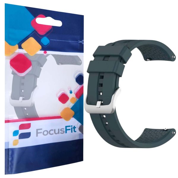 FocusFit® Huawei GT 4 46mm Samsung Gear S3 Universal 22m Silicone Strap - Image 22
