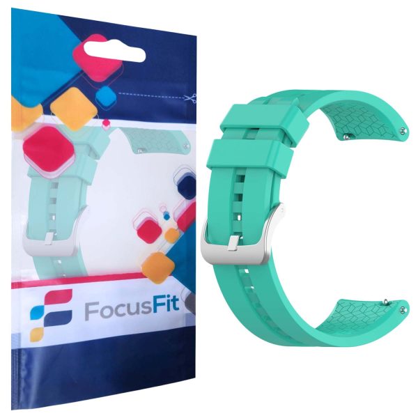 FocusFit® Huawei GT 4 46mm Samsung Gear S3 Universal 22m Silicone Strap - Image 25