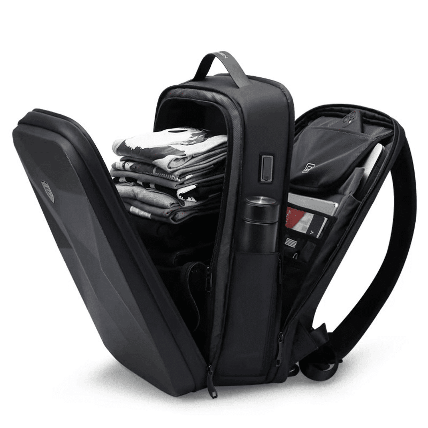 Myso® Hard Shell Multifunctional Anti-Theft Laptop Backpack - Image 3