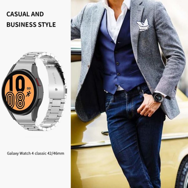 FocusFit® Stainless Steel Strap for Samsung Galaxy Watch 4/5 46mm - Image 11