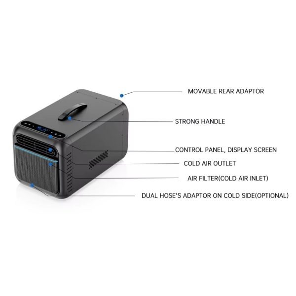 FocusOutdoor® 2300BTU Portable Camping Air Conditioner with Remote - Image 10