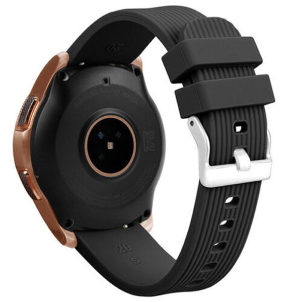 FocusFit® Samsung 42mm Gear S2 Classic Silicone Replacement Strap