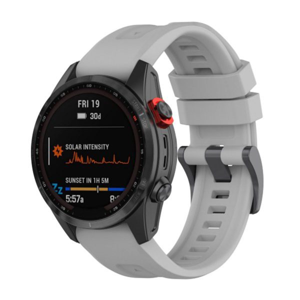 FocusFit® Garmin 22mm Silicone Strap Fenix Instinct Forerunner - Image 11