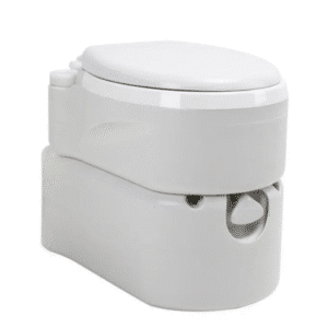 Alternative view of FocusOutdoor® 24L Dual Flush Cassette Caravan Toilet with Level Indicator