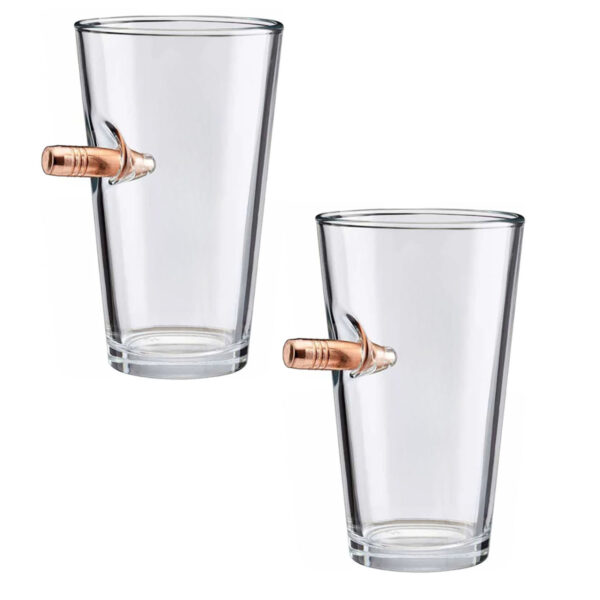 Myso® Handcrafted Glass with Bullet – Set of 2 - Image 2