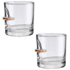 Myso® Handcrafted Glass with Bullet – Set of 2
