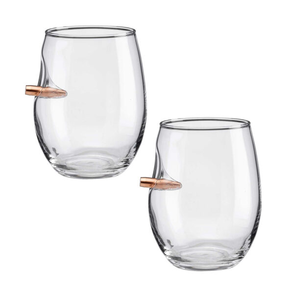 Myso® Handcrafted Glass with Bullet – Set of 2 - Image 3
