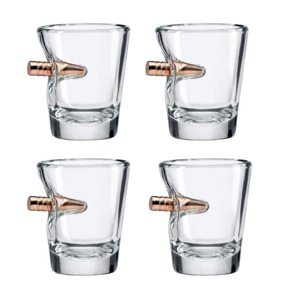 Myso® Handcrafted Glass with Bullet - Set of 4 - Image 2