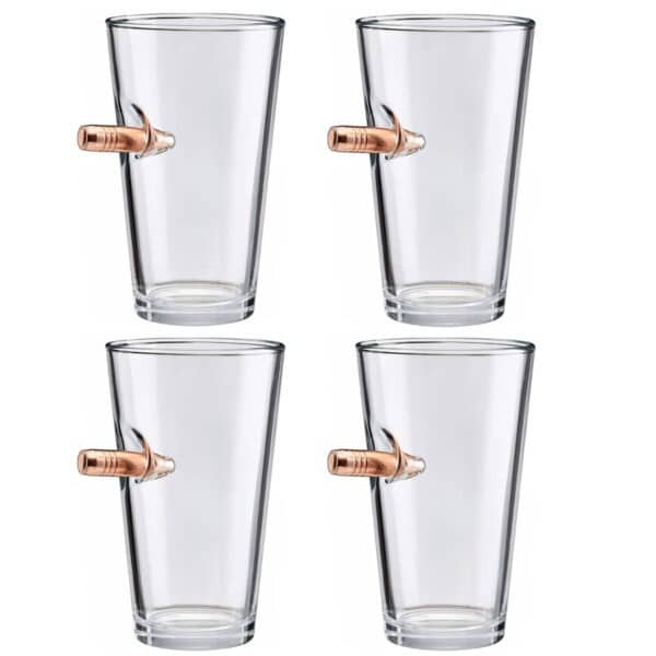 Myso® Handcrafted Glass with Bullet - Set of 4 - Image 4