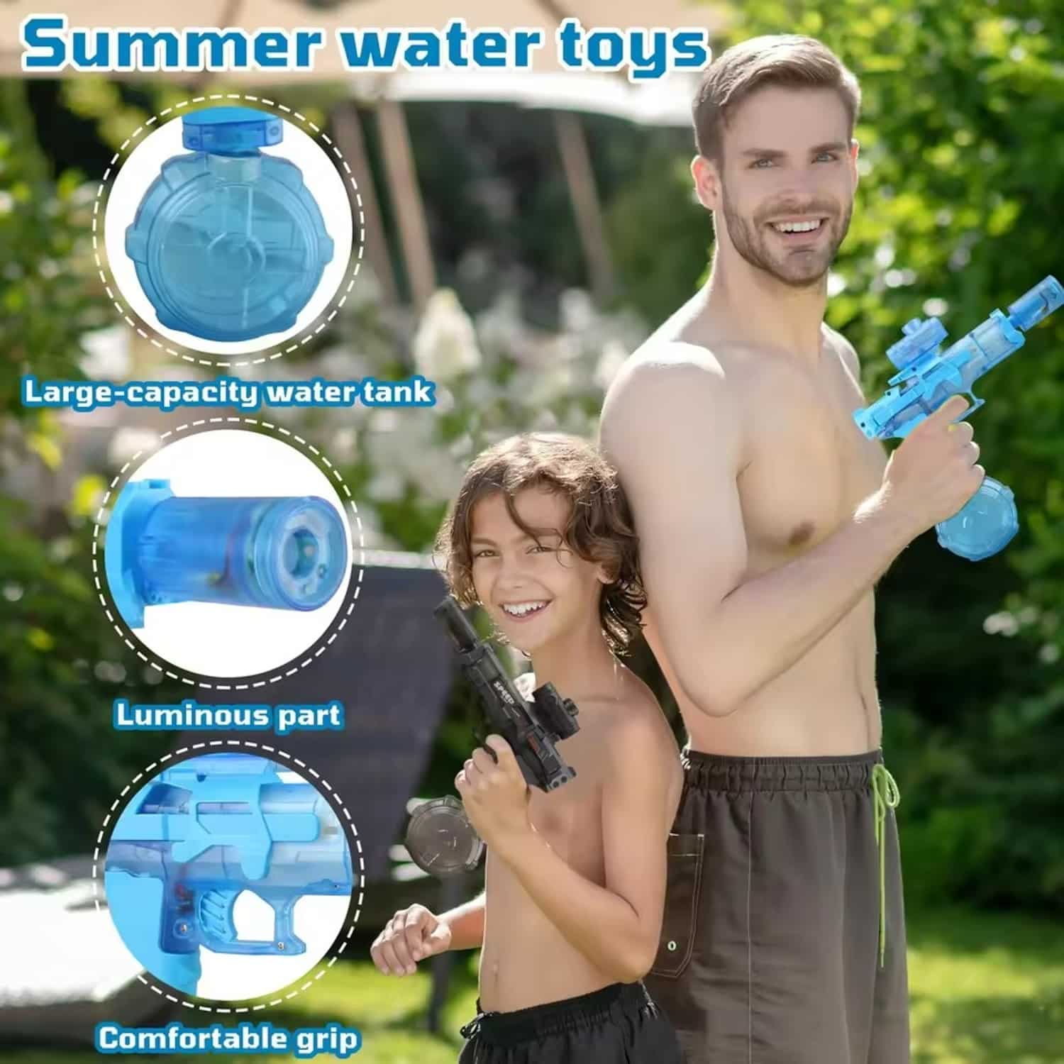 FocusOutdoor® Long-Range Leakproof Electric Water Gun - Image 10