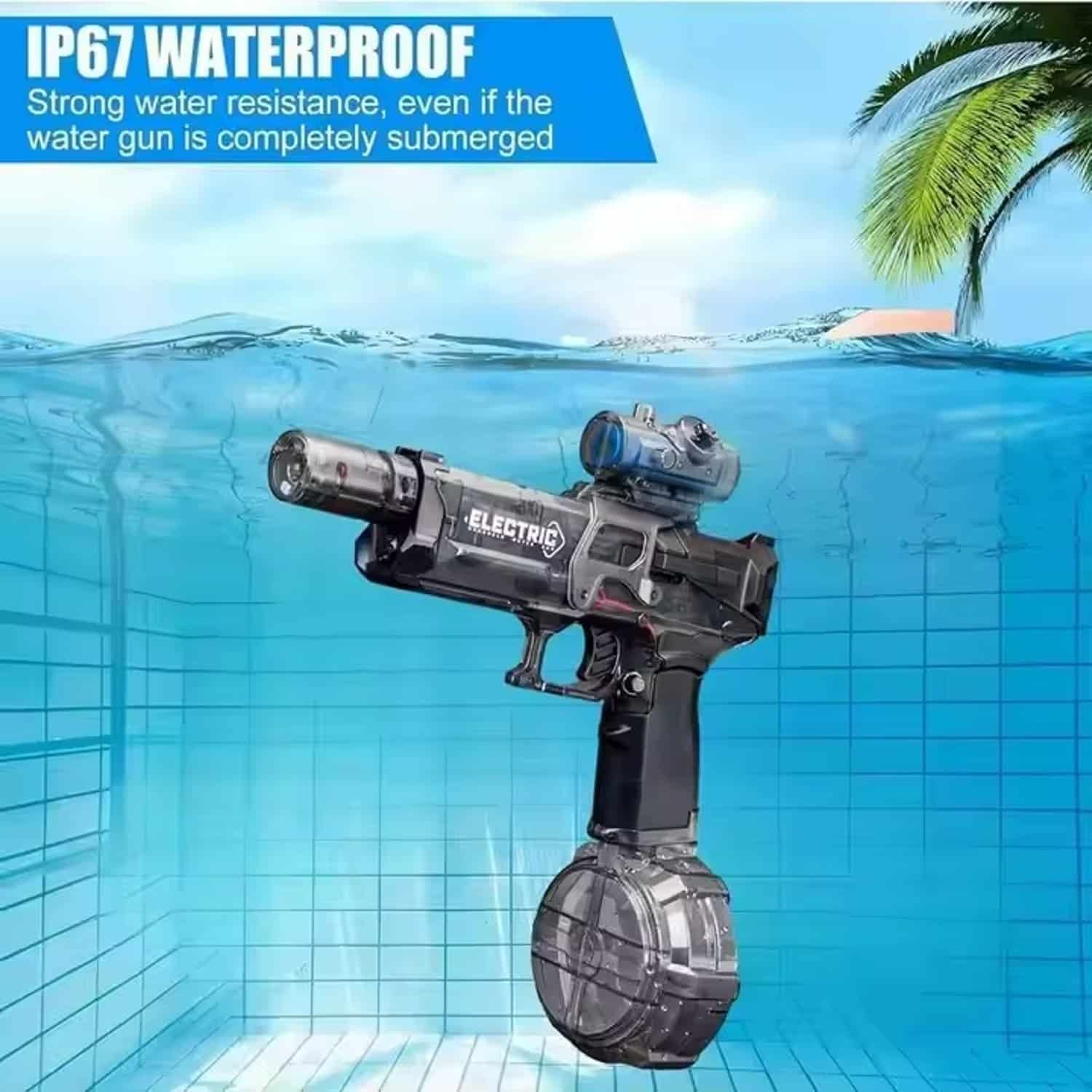 FocusOutdoor® Long-Range Leakproof Electric Water Gun - Image 8