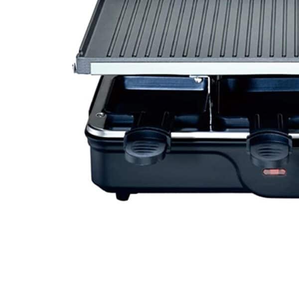 FocusOutdoor® Raclette Electric Table Grill with 8 Non-Stick Pans - Image 7
