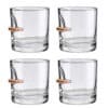 Myso® Handcrafted Glass with Bullet - Set of 4