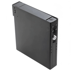 FocusOutdoor® Slim Quick-Access Biometric Car Handgun Safe – Secure & Portable