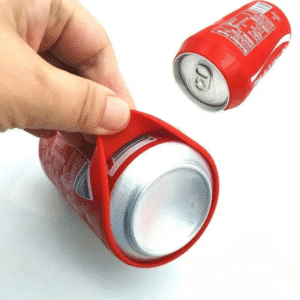 Alternative view of Cola-Shape Silicone Can Cover Disguise