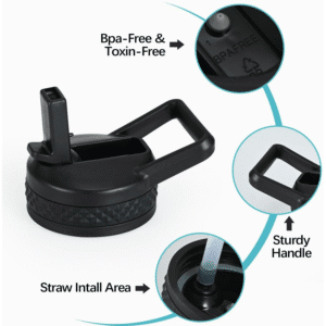 Alternative view of FocusFit® Replacement Flip-Top Lid for 1.2L & 1.9L Water Bottles