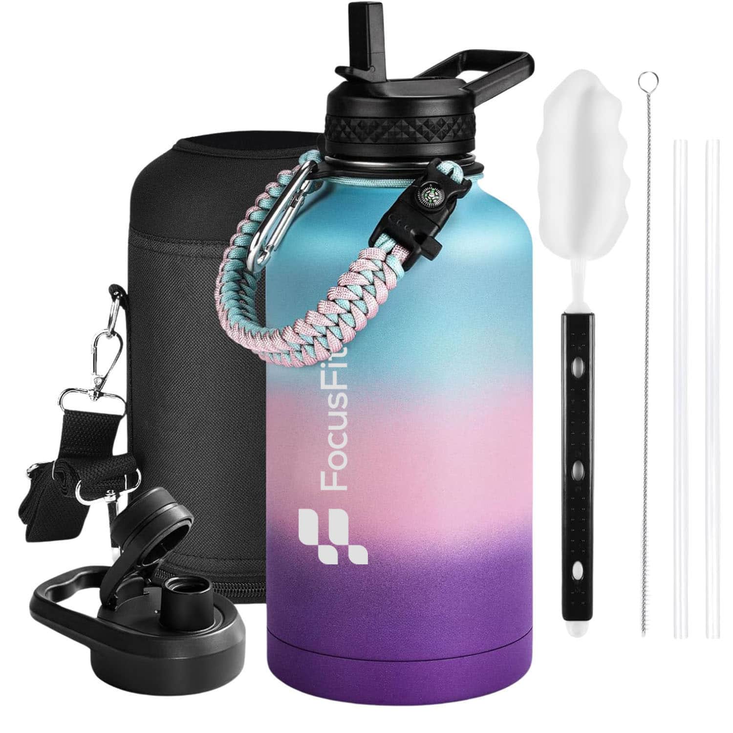 FocusFit® Replacement Flip-Top Lid for 1.2L & 1.9L Water Bottles - Image 5