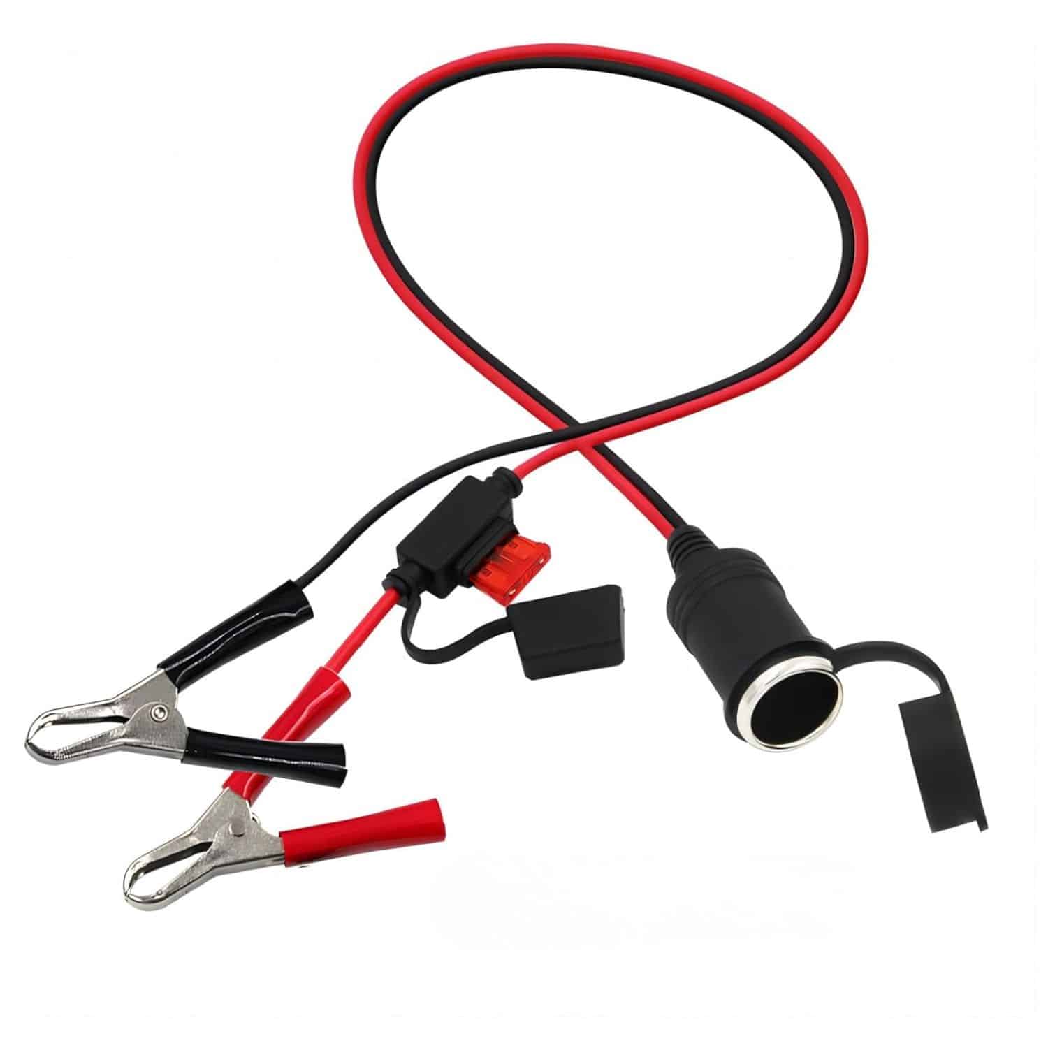 FocusOutdoor® 12V Battery Clip to Cigarette Socket Adapter Cable 4.5m - Image 6