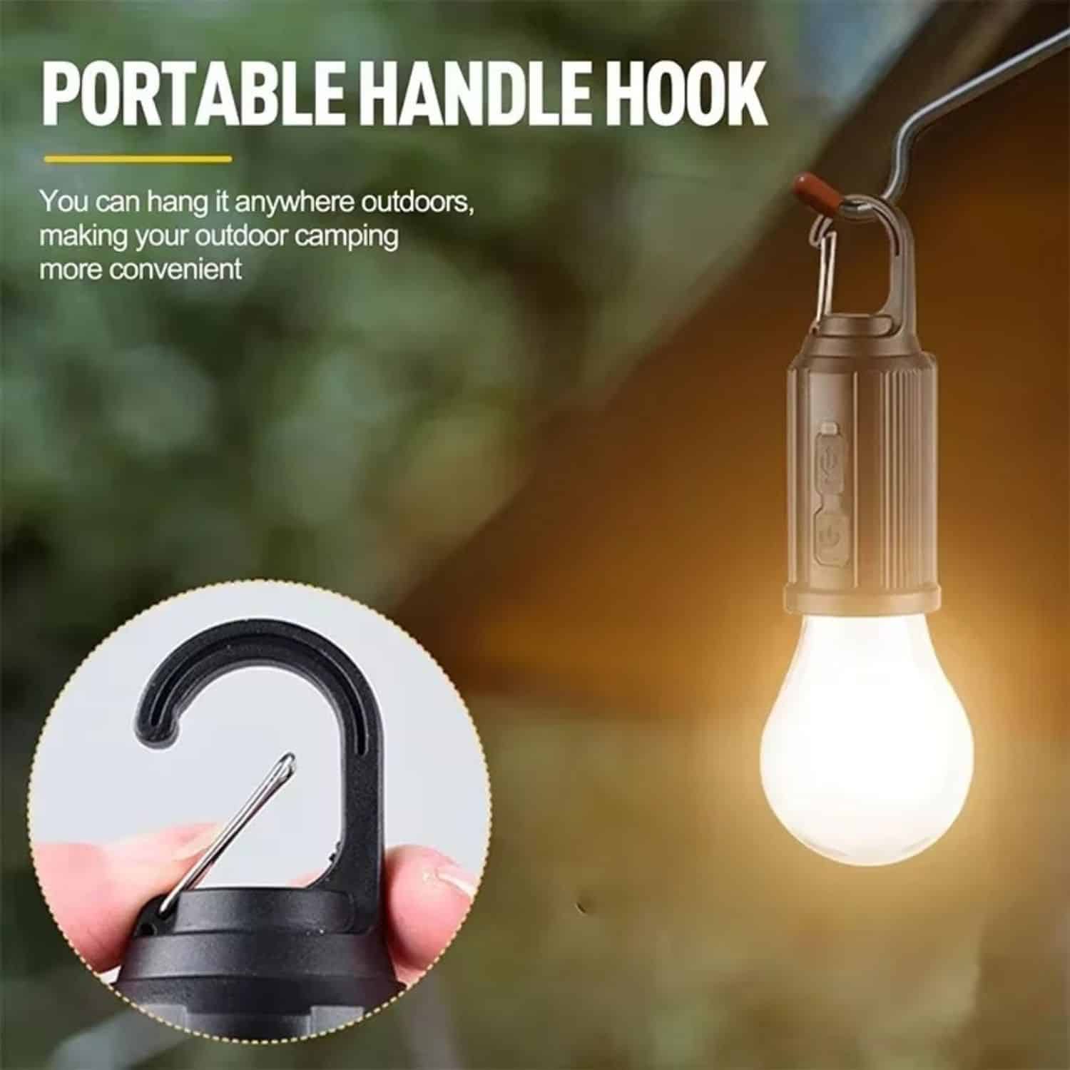 FocusOutdoor® Solar and USB Rechargeable LED Camping Lamp 18cm - Image 7