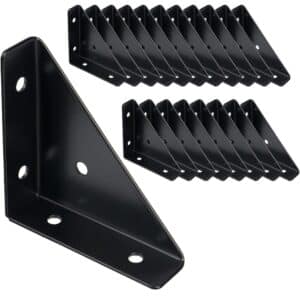 FocusOutdoor® Triangular Corner Brace Angle Brackets 10 Pack
